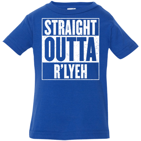 T-Shirts Royal / 6 Months Straight Outta R'lyeh Infant Premium T-Shirt