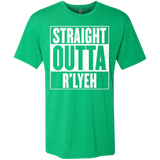 T-Shirts Envy / S Straight Outta R'lyeh Men's Triblend T-Shirt