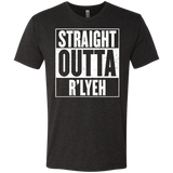 T-Shirts Vintage Black / S Straight Outta R'lyeh Men's Triblend T-Shirt