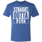 T-Shirts Vintage Royal / S Straight Outta R'lyeh Men's Triblend T-Shirt