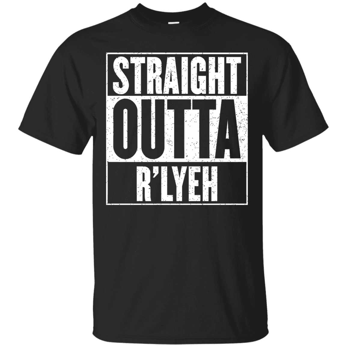 T-Shirts Black / S Straight Outta R'lyeh T-Shirt