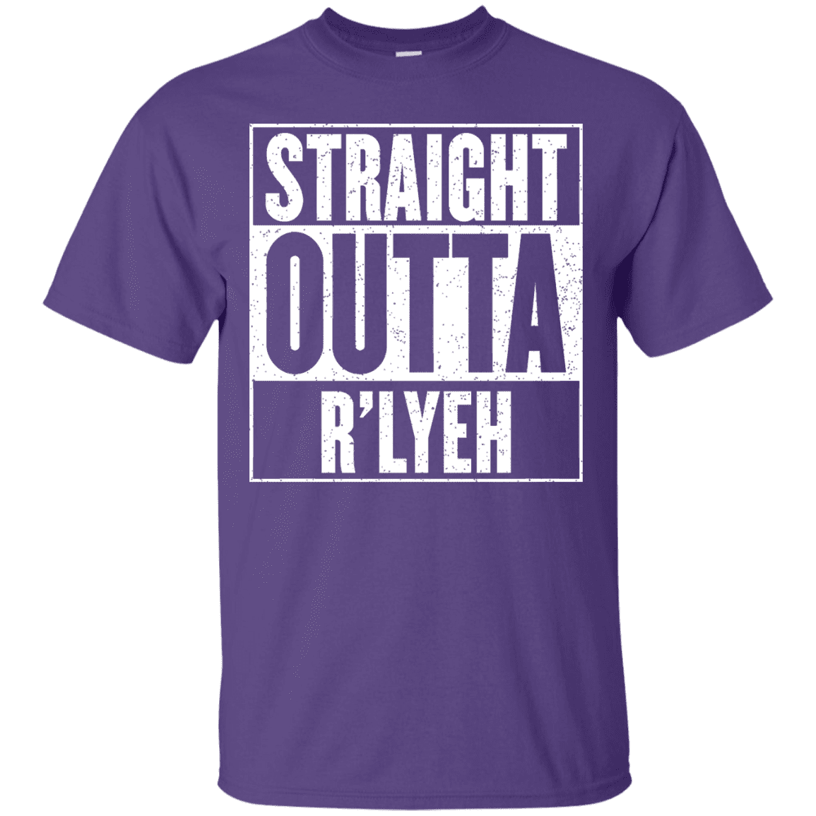T-Shirts Purple / S Straight Outta R'lyeh T-Shirt