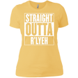 T-Shirts Banana Cream/ / X-Small Straight Outta R'lyeh Women's Premium T-Shirt