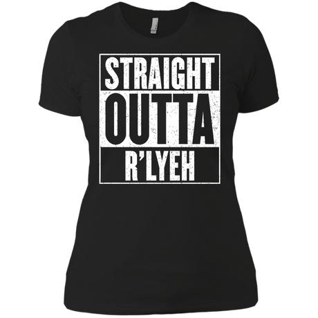 T-Shirts Black / X-Small Straight Outta R'lyeh Women's Premium T-Shirt