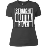 T-Shirts Heavy Metal / X-Small Straight Outta R'lyeh Women's Premium T-Shirt