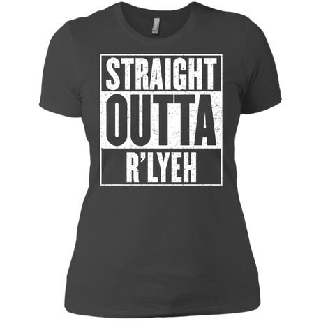 T-Shirts Heavy Metal / X-Small Straight Outta R'lyeh Women's Premium T-Shirt