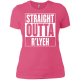 T-Shirts Hot Pink / X-Small Straight Outta R'lyeh Women's Premium T-Shirt