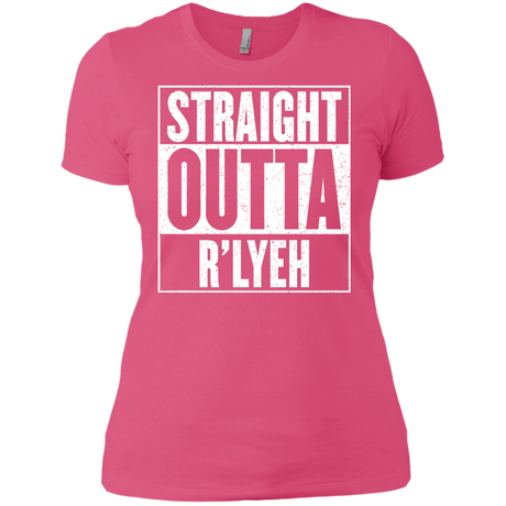 T-Shirts Hot Pink / X-Small Straight Outta R'lyeh Women's Premium T-Shirt