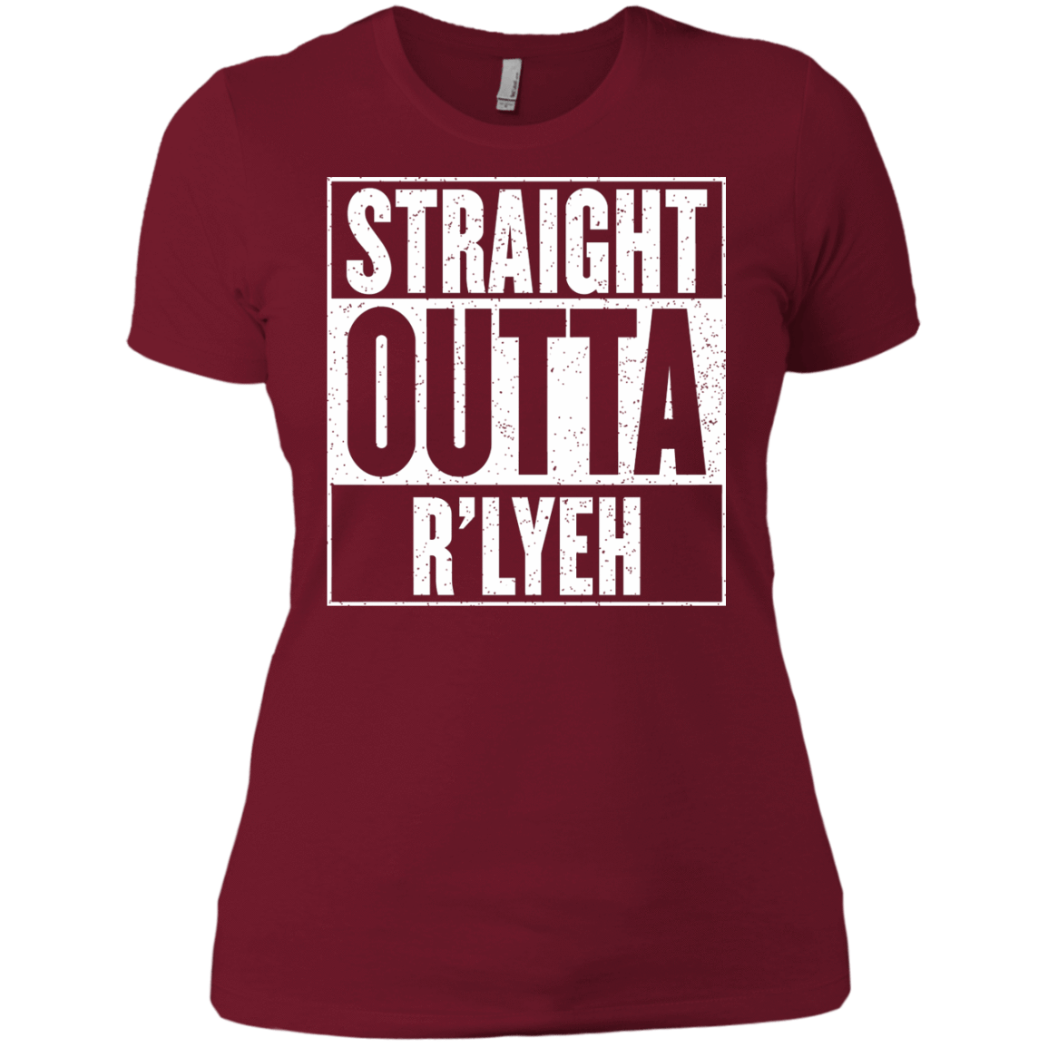 T-Shirts Scarlet / X-Small Straight Outta R'lyeh Women's Premium T-Shirt