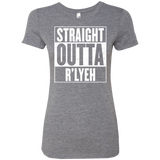 T-Shirts Premium Heather / S Straight Outta R'lyeh Women's Triblend T-Shirt