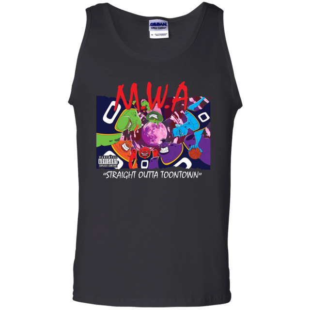 T-Shirts Black / S Straight Outta Toontown Men's Tank Top