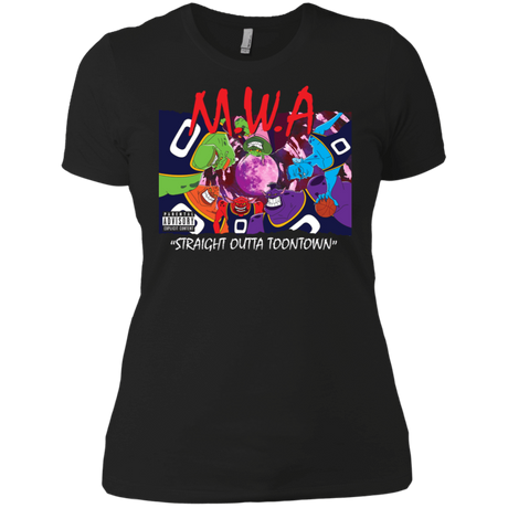 T-Shirts Black / X-Small Straight Outta Toontown Women's Premium T-Shirt