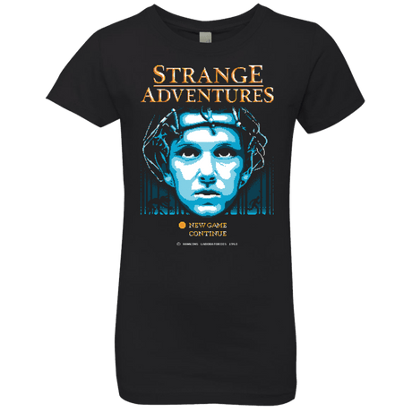 T-Shirts Black / YXS Strange Adventures Girls Premium T-Shirt