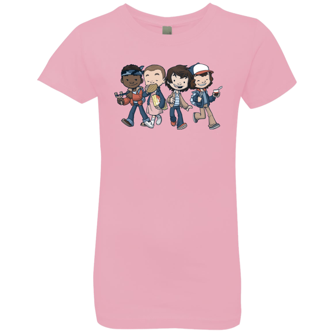 T-Shirts Light Pink / YXS Strange BFF Girls Premium T-Shirt