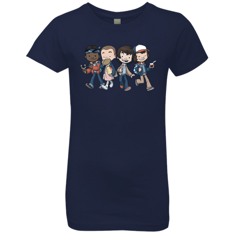 T-Shirts Midnight Navy / YXS Strange BFF Girls Premium T-Shirt