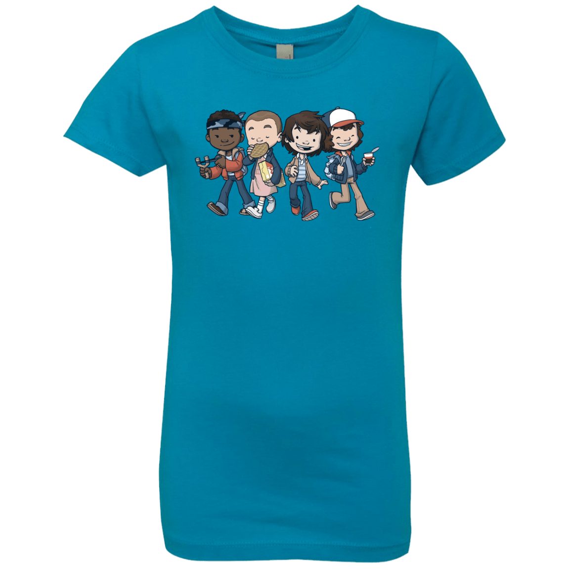 T-Shirts Turquoise / YXS Strange BFF Girls Premium T-Shirt