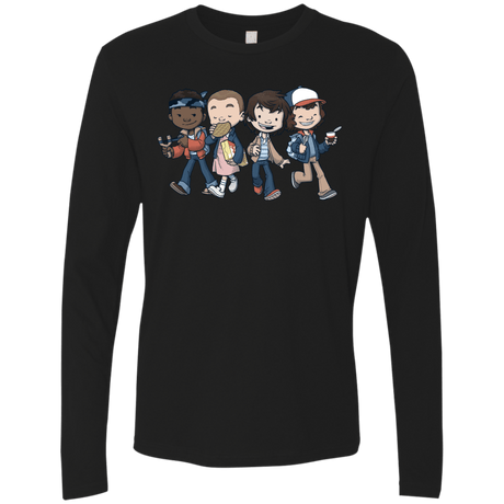 T-Shirts Black / Small Strange BFF Men's Premium Long Sleeve