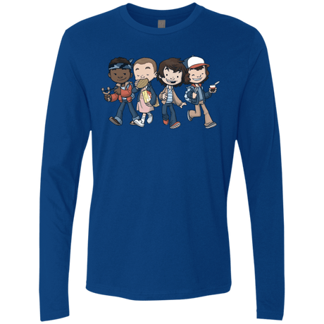 T-Shirts Royal / Small Strange BFF Men's Premium Long Sleeve