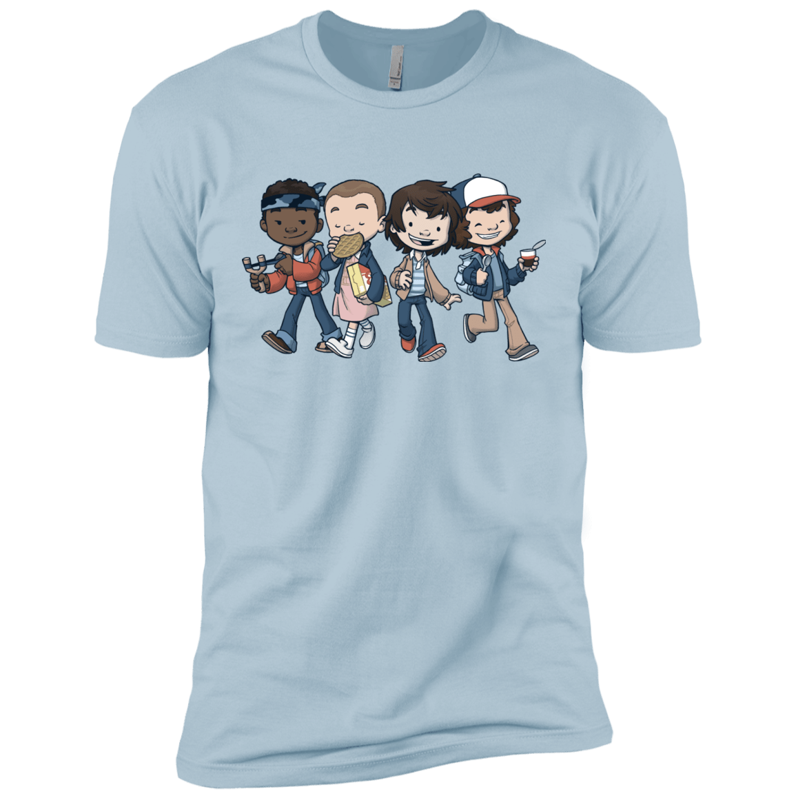 T-Shirts Light Blue / X-Small Strange BFF Men's Premium T-Shirt