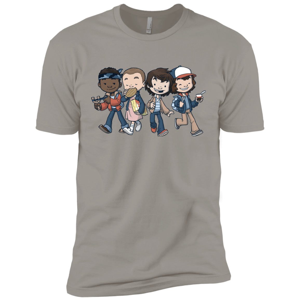 T-Shirts Light Grey / X-Small Strange BFF Men's Premium T-Shirt