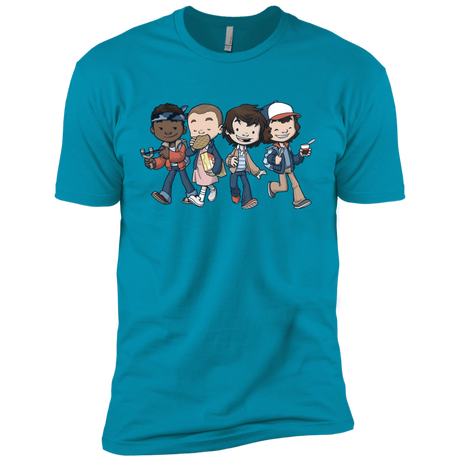 T-Shirts Turquoise / X-Small Strange BFF Men's Premium T-Shirt