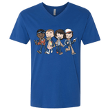 T-Shirts Royal / X-Small Strange BFF Men's Premium V-Neck