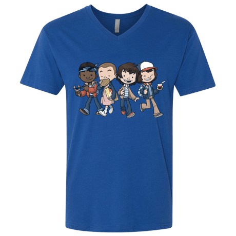 T-Shirts Royal / X-Small Strange BFF Men's Premium V-Neck