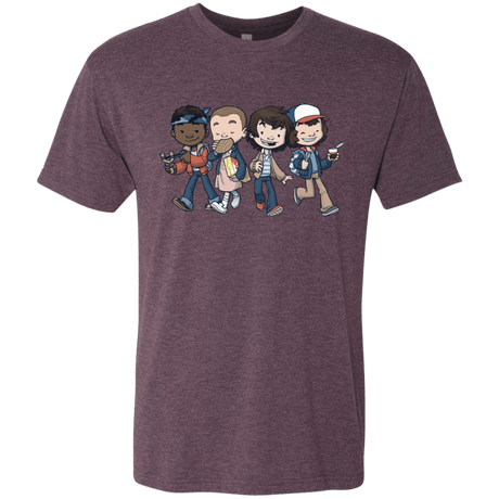 T-Shirts Vintage Purple / Small Strange BFF Men's Triblend T-Shirt