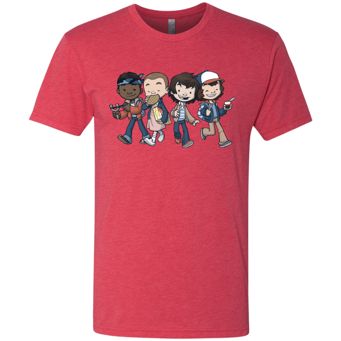 T-Shirts Vintage Red / Small Strange BFF Men's Triblend T-Shirt