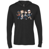 T-Shirts Vintage Black / X-Small Strange BFF Triblend Long Sleeve Hoodie Tee