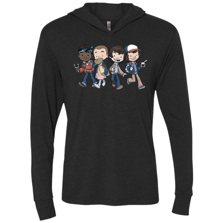 T-Shirts Vintage Black / X-Small Strange BFF Triblend Long Sleeve Hoodie Tee