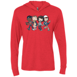 T-Shirts Vintage Red / X-Small Strange BFF Triblend Long Sleeve Hoodie Tee