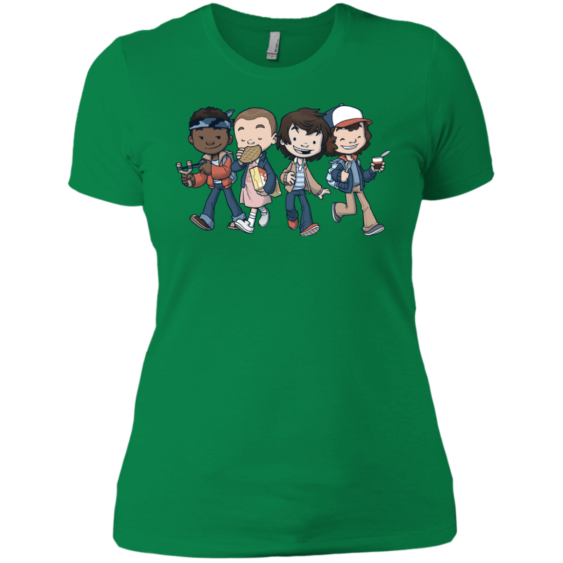 T-Shirts Kelly Green / X-Small Strange BFF Women's Premium T-Shirt