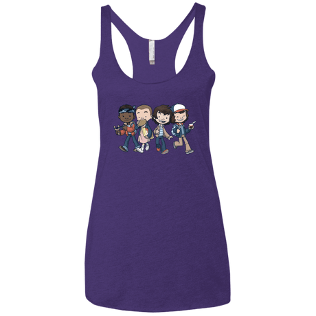 T-Shirts Purple / X-Small Strange BFF Women's Triblend Racerback Tank