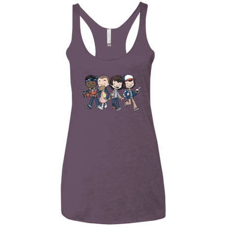 T-Shirts Vintage Purple / X-Small Strange BFF Women's Triblend Racerback Tank