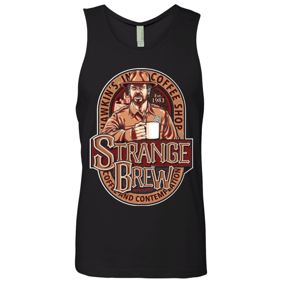 STRANGE BREW Men's Premium Tank Top