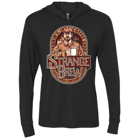 T-Shirts Vintage Black / X-Small STRANGE BREW Triblend Long Sleeve Hoodie Tee