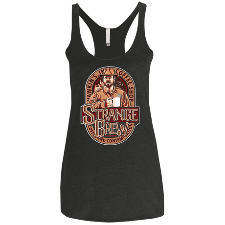 T-Shirts Vintage Black / X-Small STRANGE BREW Women's Triblend Racerback Tank