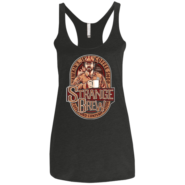 T-Shirts Vintage Black / X-Small STRANGE BREW Women's Triblend Racerback Tank