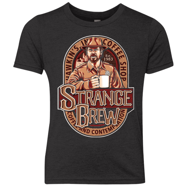T-Shirts Vintage Black / YXS STRANGE BREW Youth Triblend T-Shirt