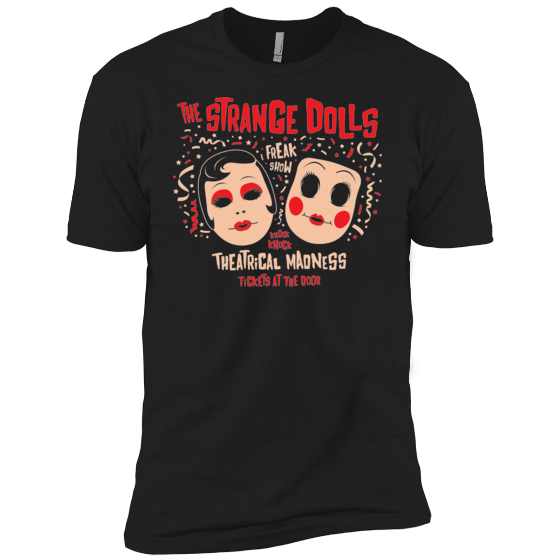 T-Shirts Black / YXS STRANGE DOLLS Boys Premium T-Shirt