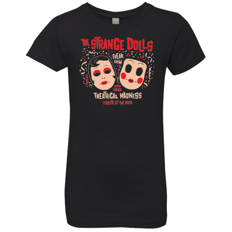 T-Shirts Black / YXS STRANGE DOLLS Girls Premium T-Shirt