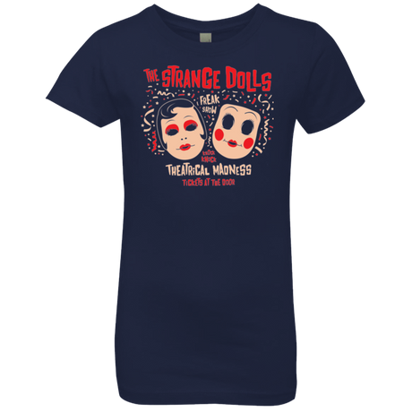 T-Shirts Midnight Navy / YXS STRANGE DOLLS Girls Premium T-Shirt
