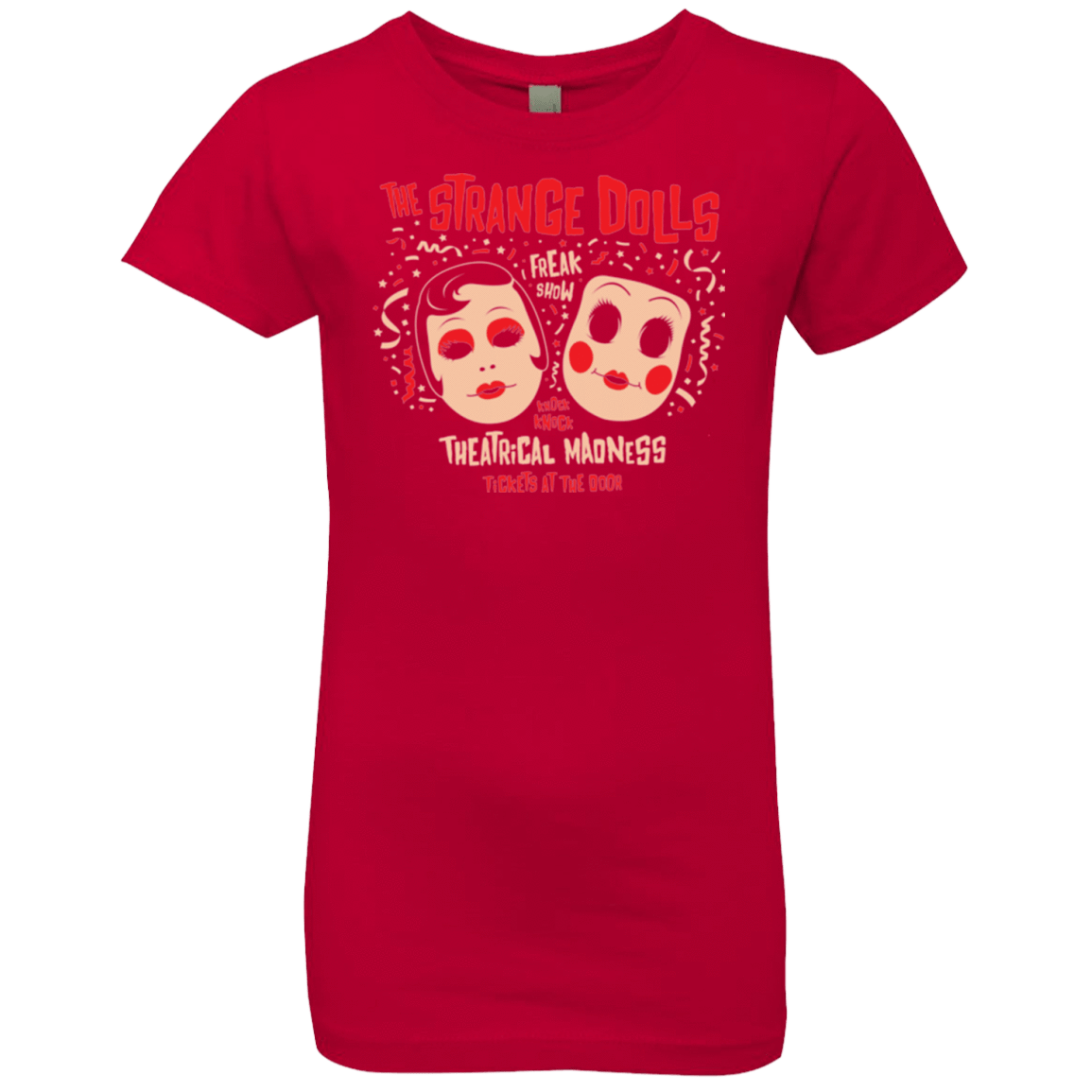 T-Shirts Red / YXS STRANGE DOLLS Girls Premium T-Shirt