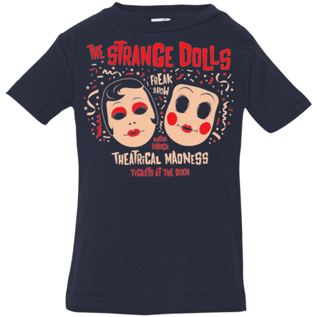 T-Shirts Navy / 6 Months STRANGE DOLLS Infant Premium T-Shirt