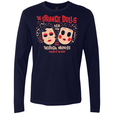 T-Shirts Midnight Navy / Small STRANGE DOLLS Men's Premium Long Sleeve