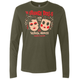 T-Shirts Military Green / Small STRANGE DOLLS Men's Premium Long Sleeve