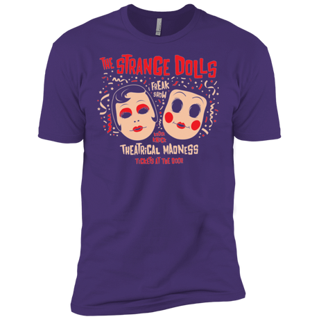 T-Shirts Purple Rush/ / X-Small STRANGE DOLLS Men's Premium T-Shirt