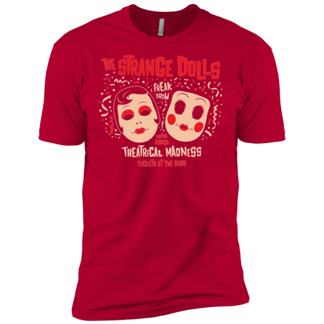 T-Shirts Red / X-Small STRANGE DOLLS Men's Premium T-Shirt