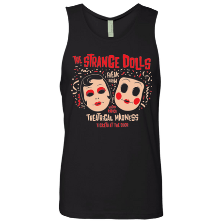 T-Shirts Black / Small STRANGE DOLLS Men's Premium Tank Top